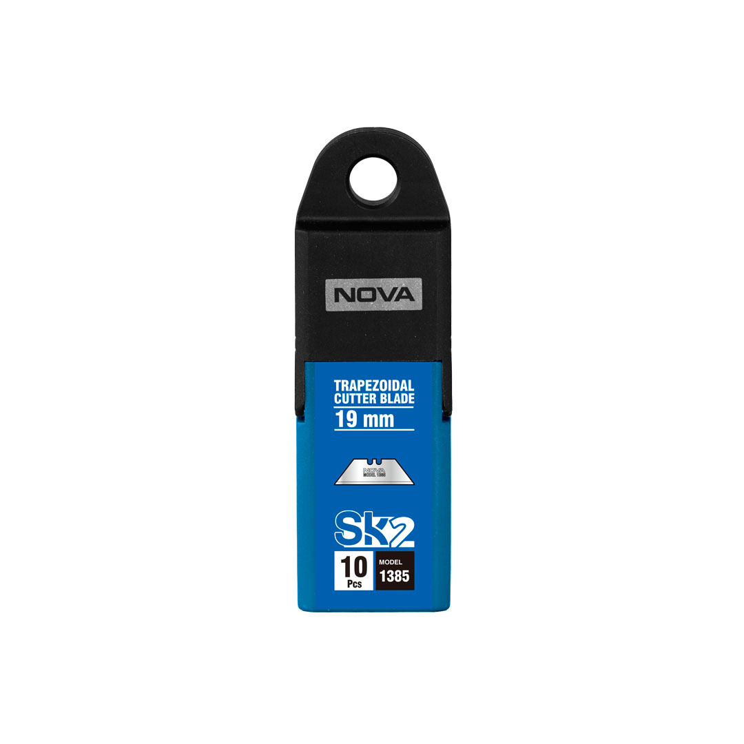 CTB-300002_2 بسته 10 عددی تیغ کاتر ذوزنقهای نووا مدل 1385